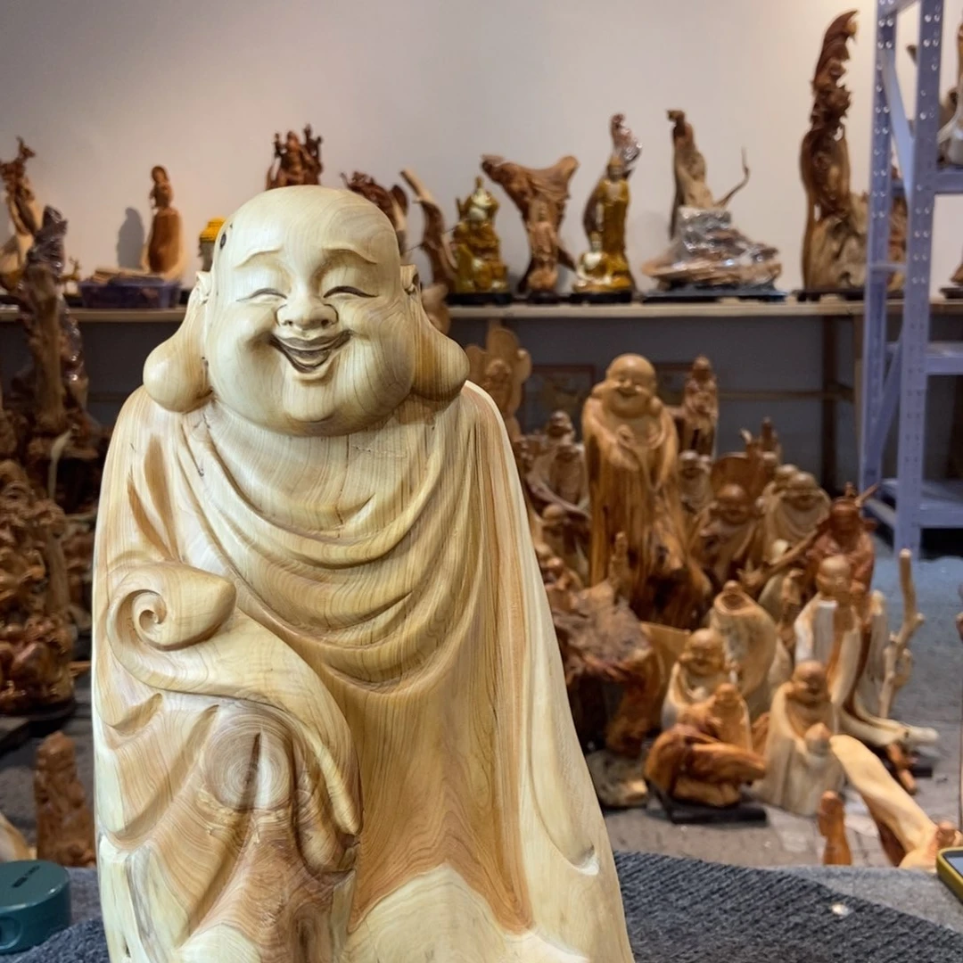 柏木（崖柏）太行崖柏根雕摆件