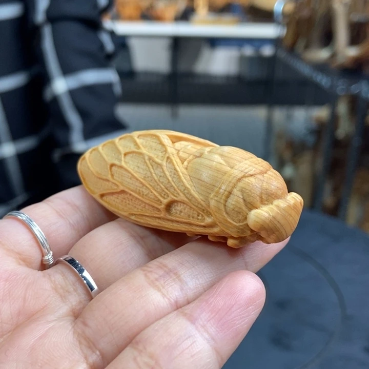 柏木（崖柏）手把件