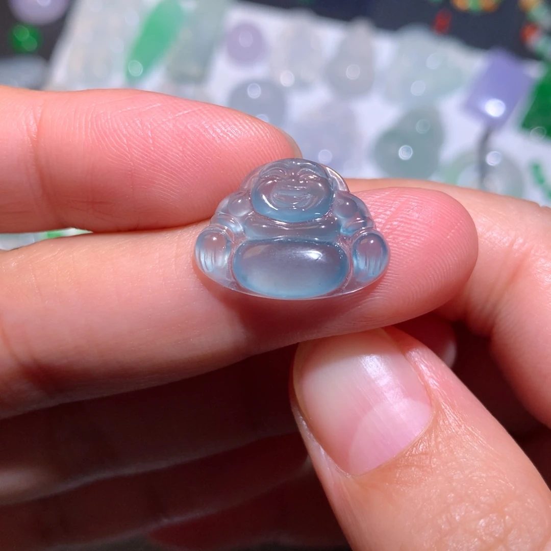 颈饰未镶嵌翡翠佛公