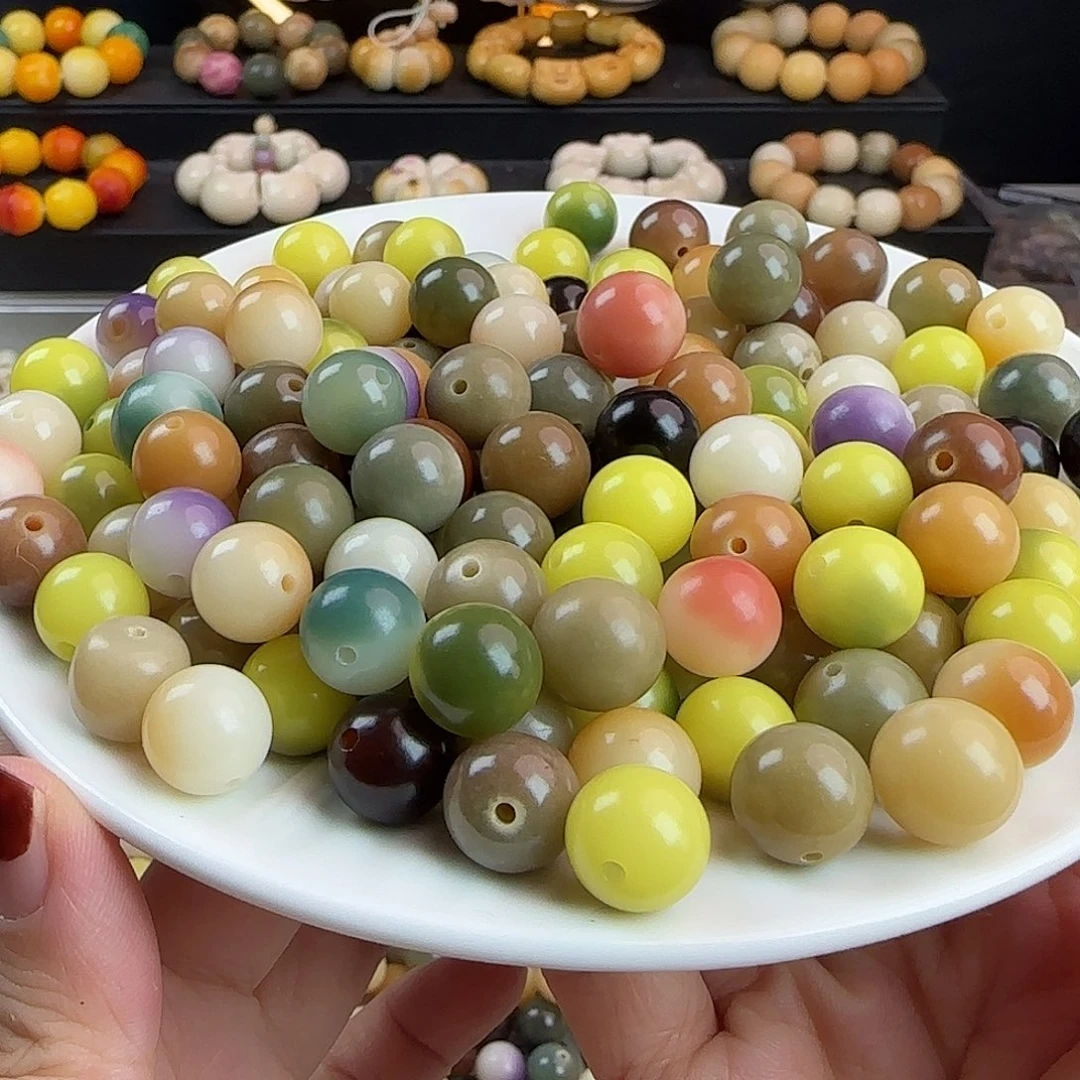 吊坠菩提根/象牙果卡11/12玛卡龙圆100卡牌➕100备珠