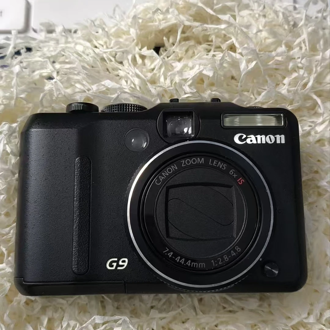 95新 Canon/佳能 佳能G9黑色1210W像素6倍变焦