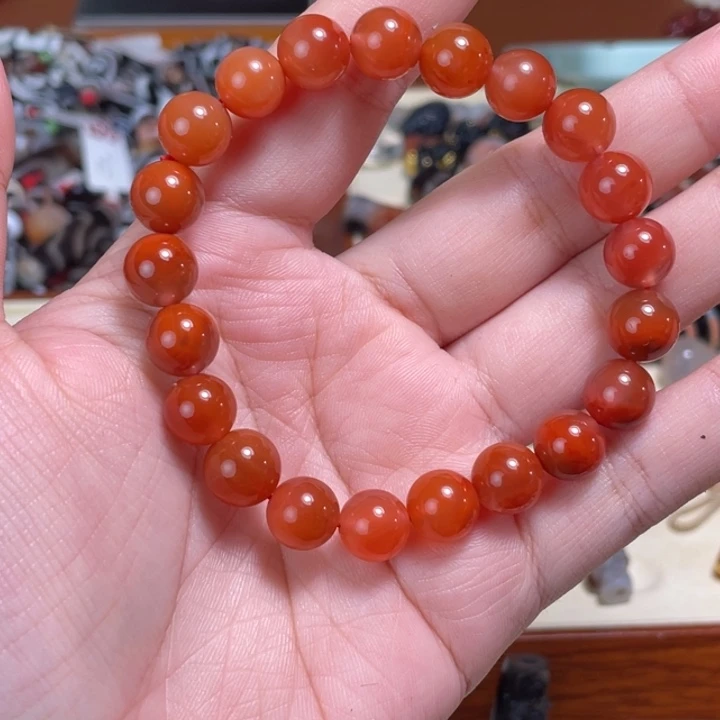 南红玛瑙未镶嵌颈饰43