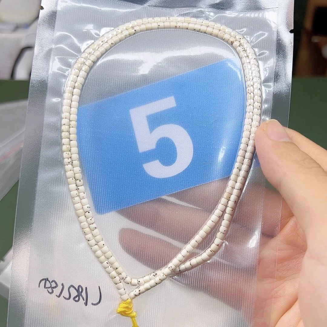星月菩提吊坠原白108。43尺寸。5