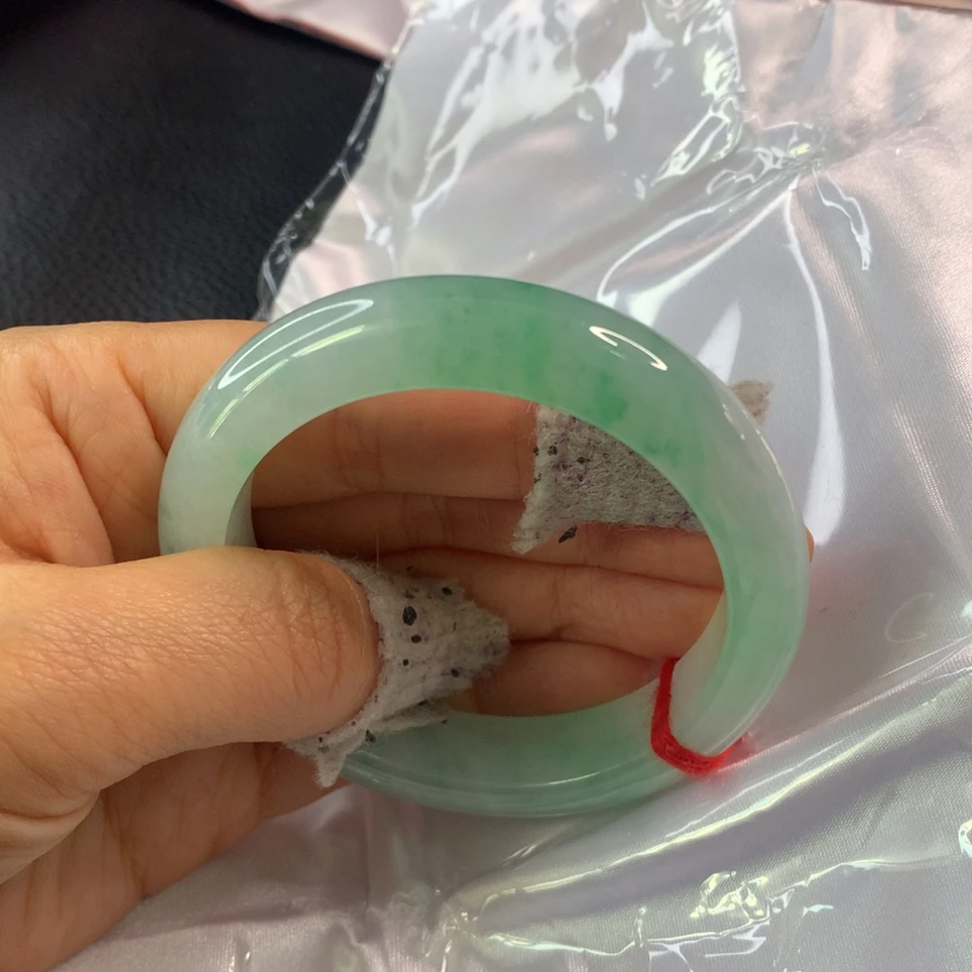 翡翠未镶嵌手镯翡翠手镯54.8