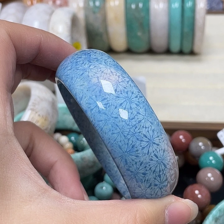 硅化玉未镶嵌手镯53