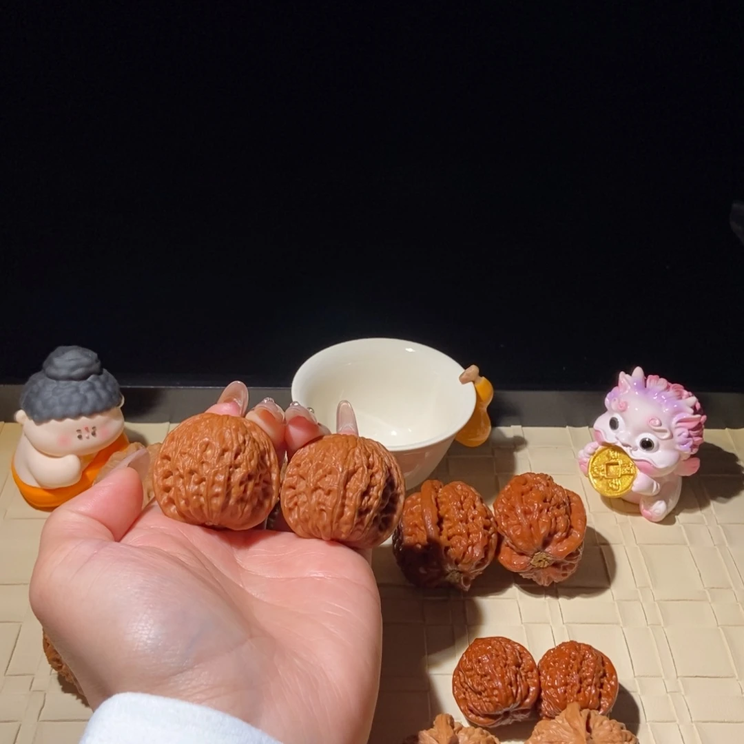 吊坠文玩核桃磨盘37