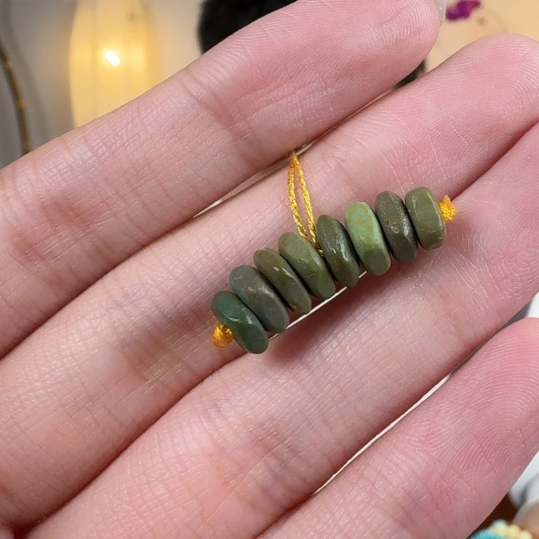 绿松石未镶嵌挂件