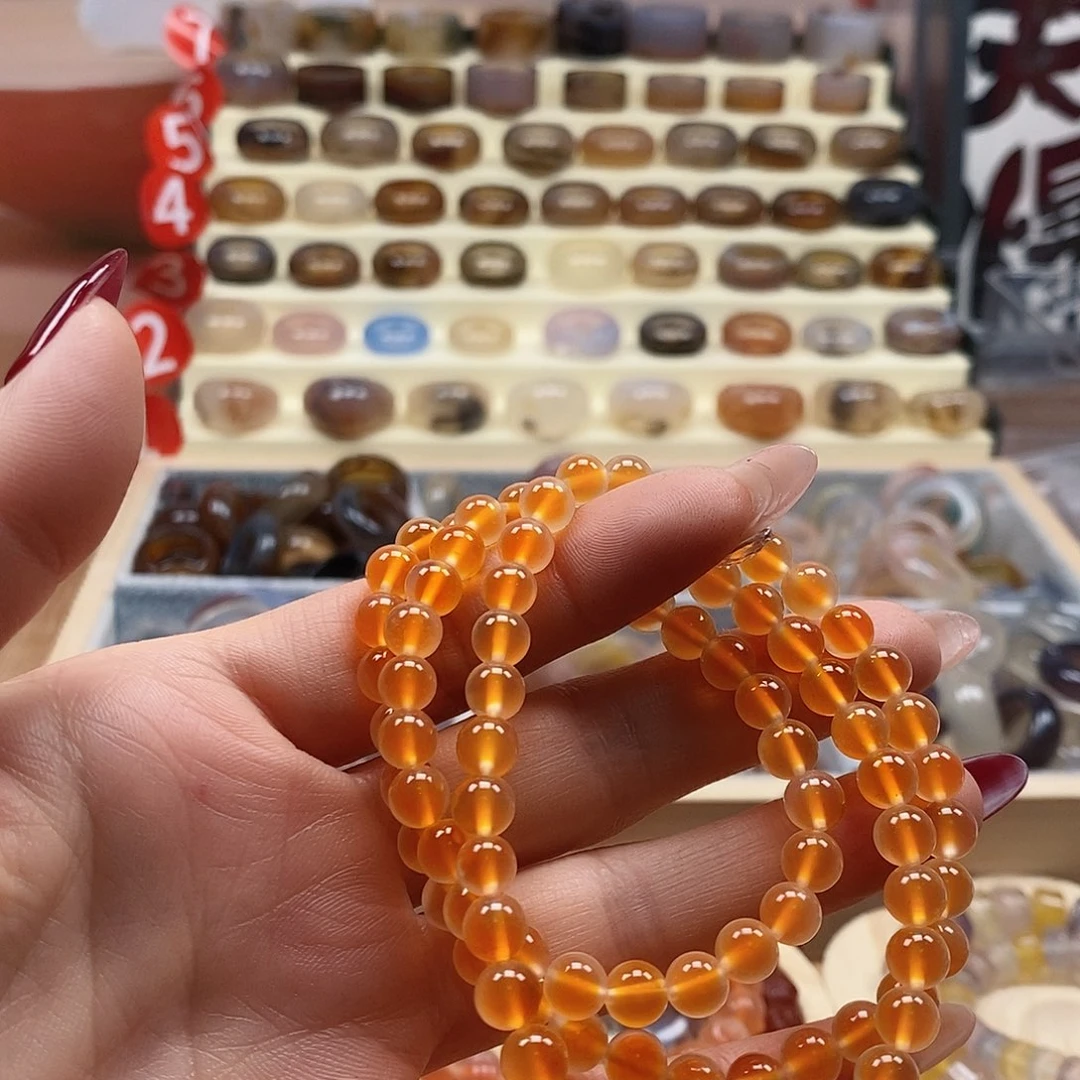 心****玛瑙/玉髓未镶嵌戒指
