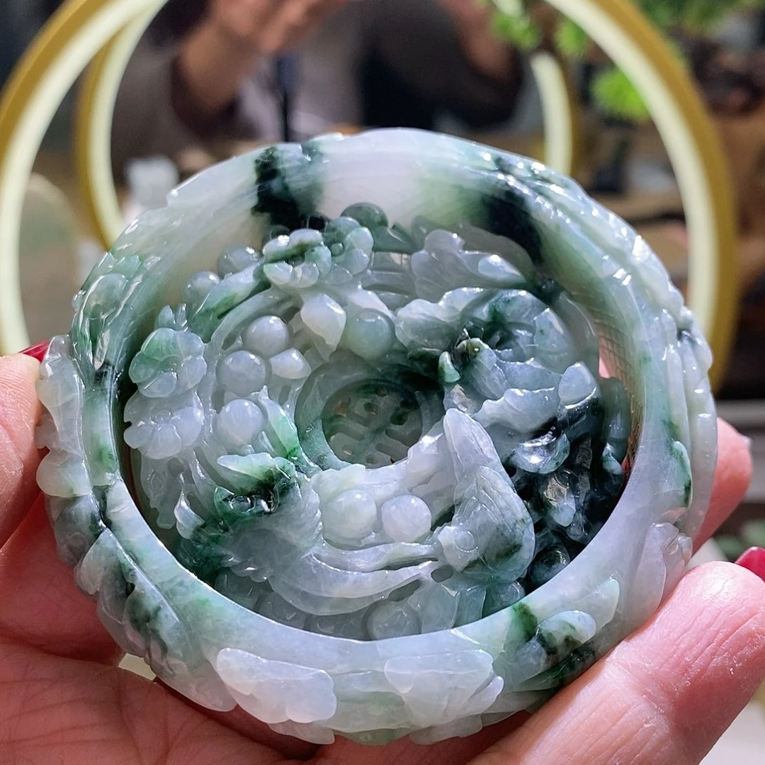 【闪购商品】翡翠颈饰未镶嵌60圈