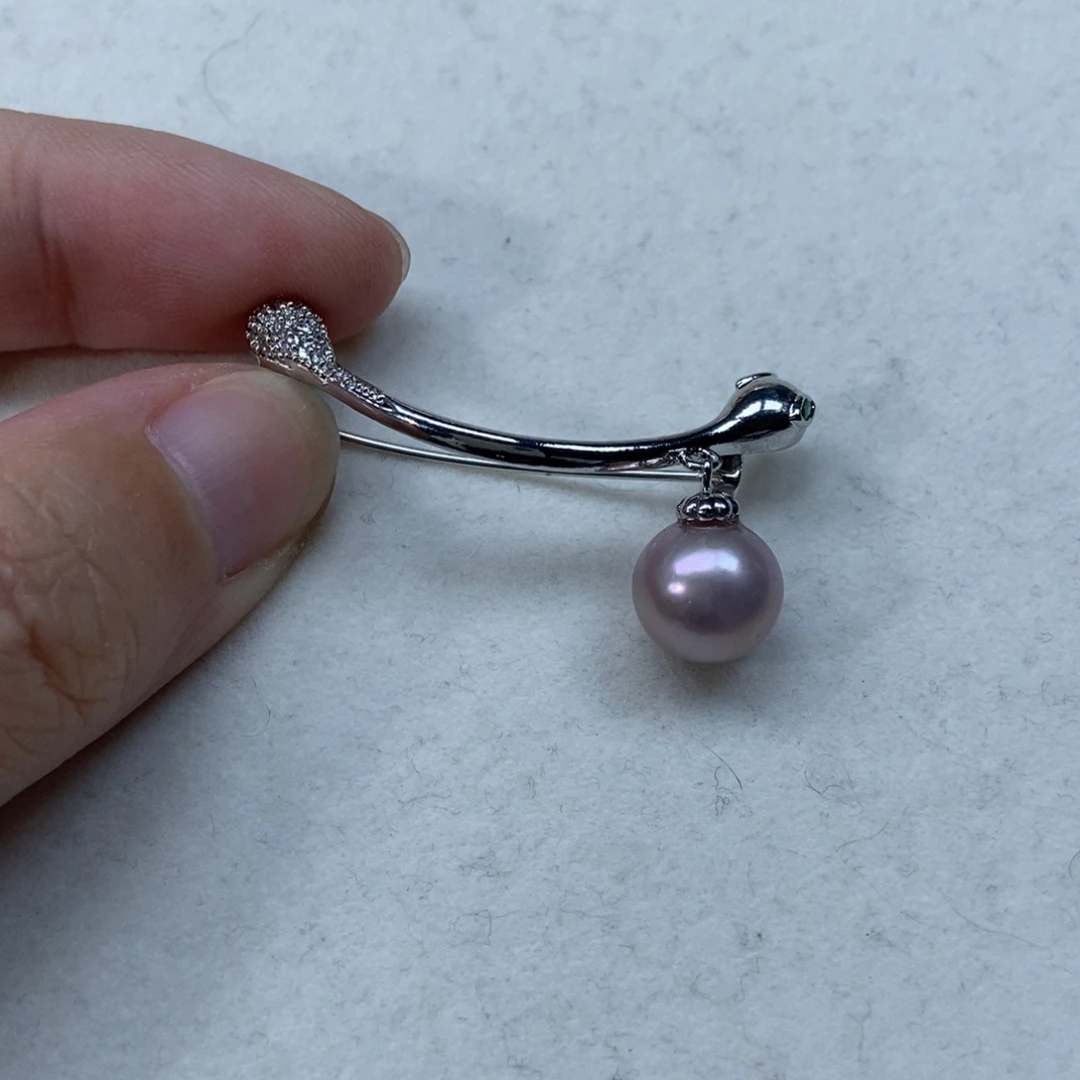 淡水珍珠胸针合金福利167