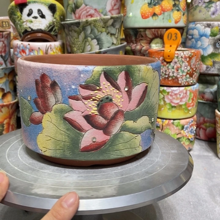 景德镇艺术手绘作品