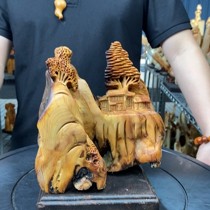 柏木（崖柏）随型摆件