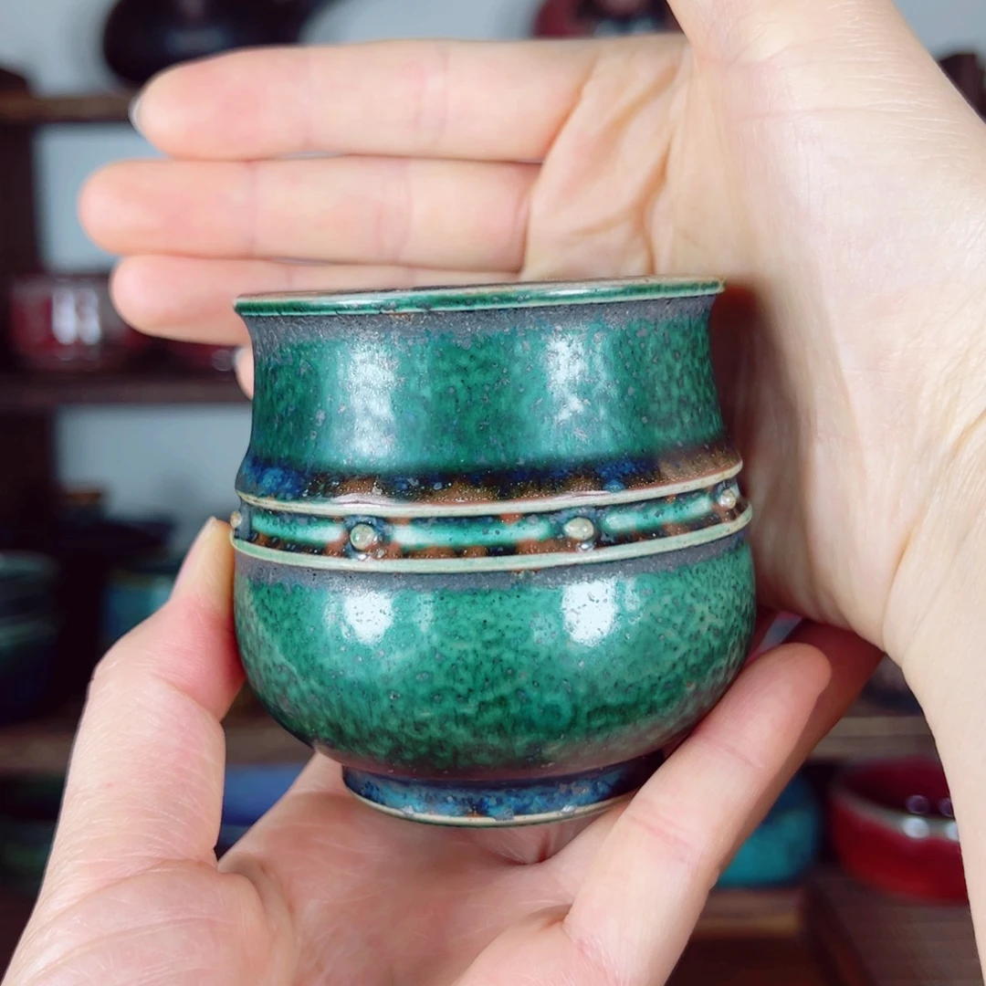 摆件神后原产地原矿精品钧瓷茶器