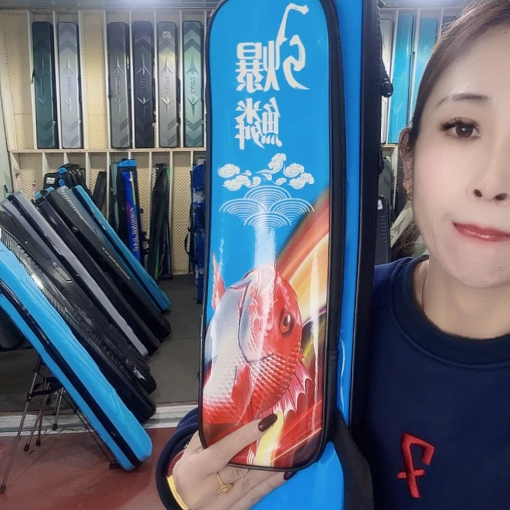 1.25双层支架款蓝色皮的