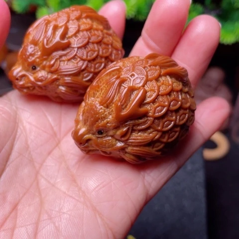 【闪购商品】手串/手链橄榄核35左右金币龙龟手球