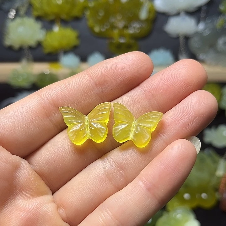 未镶嵌蛇纹石玉发饰