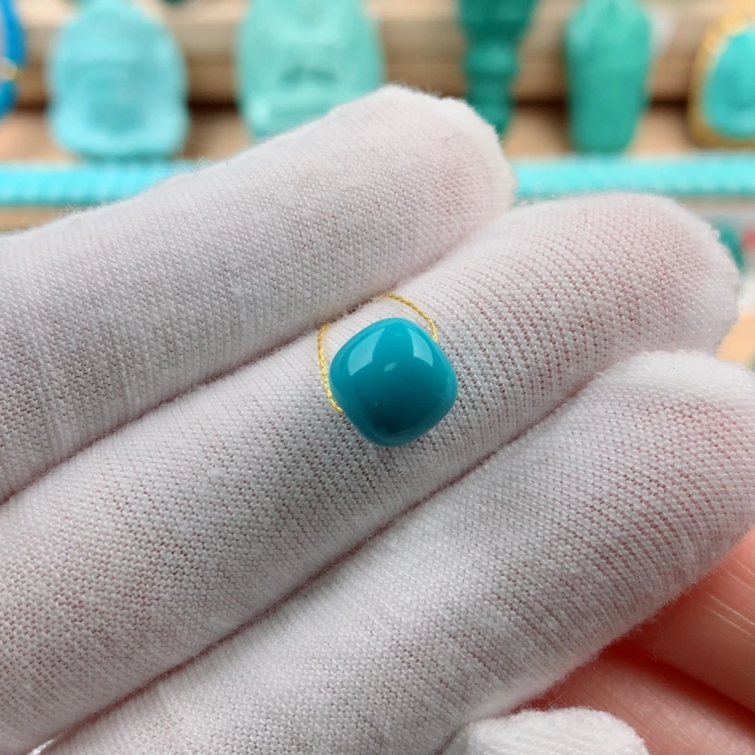 绿松石未镶嵌发饰8.4-7.9