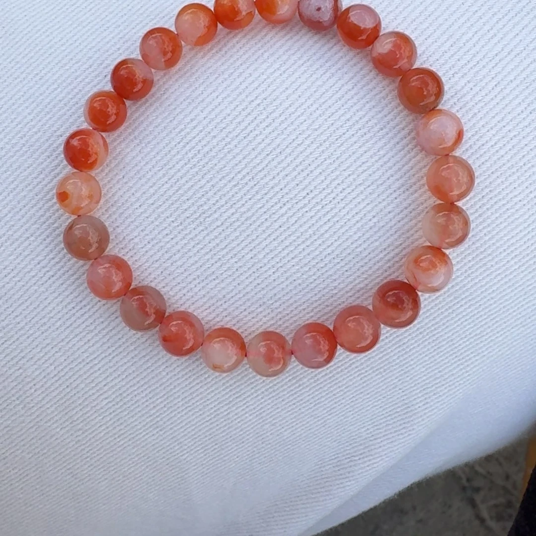 南红玛瑙未镶嵌手串