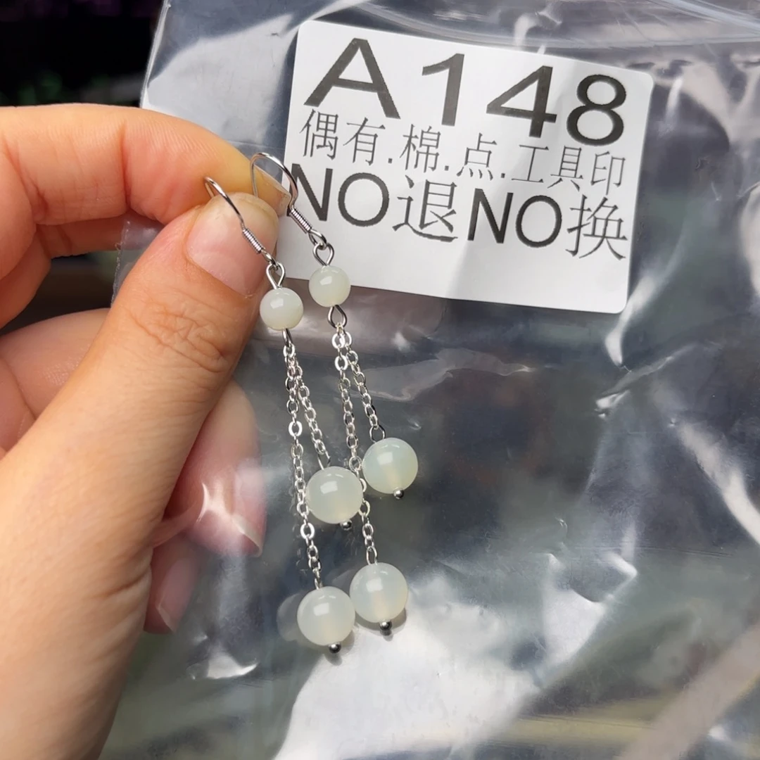 蛇纹石玉合金发饰
