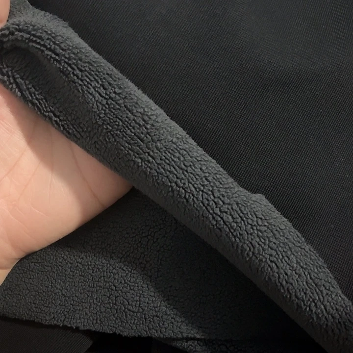 特厚黑色奥粒绒1.8×2米长带螺纹