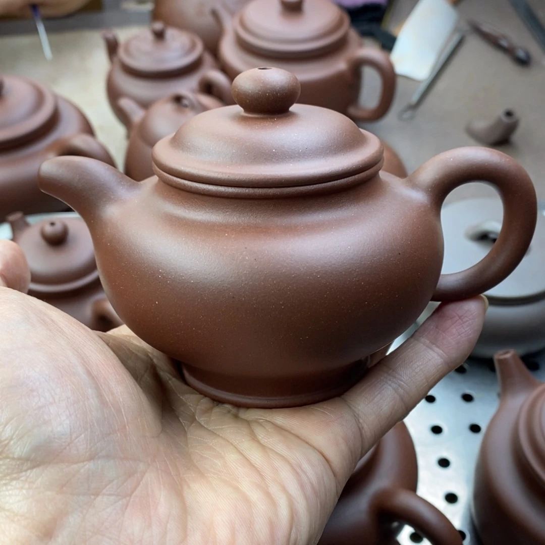茶壶紫砂掇只容量200毫升左右