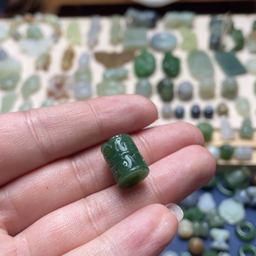 和田玉未镶嵌吊坠(不含链)