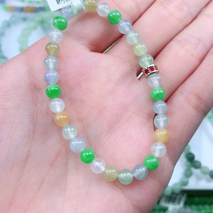 未镶嵌手链翡翠翡翠