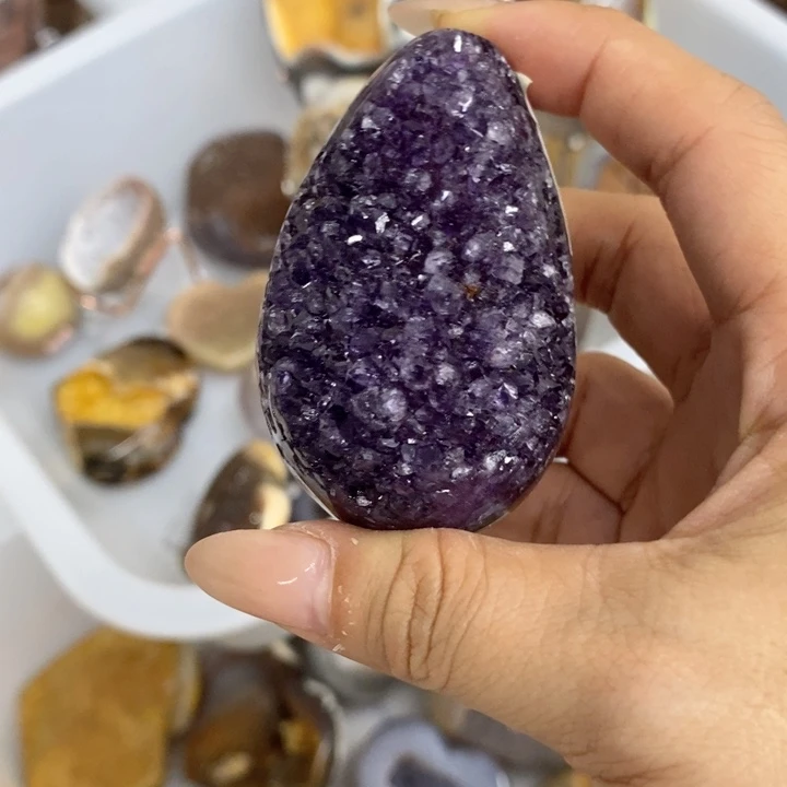 未镶嵌珠宝半成品紫晶