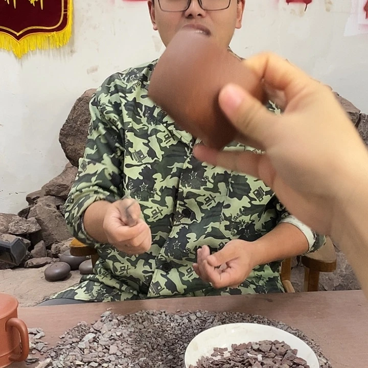 茶壶紫砂红麻子100左右的容量会开片