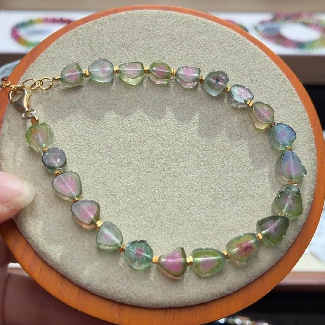 碧玺手串未镶嵌两天看货期