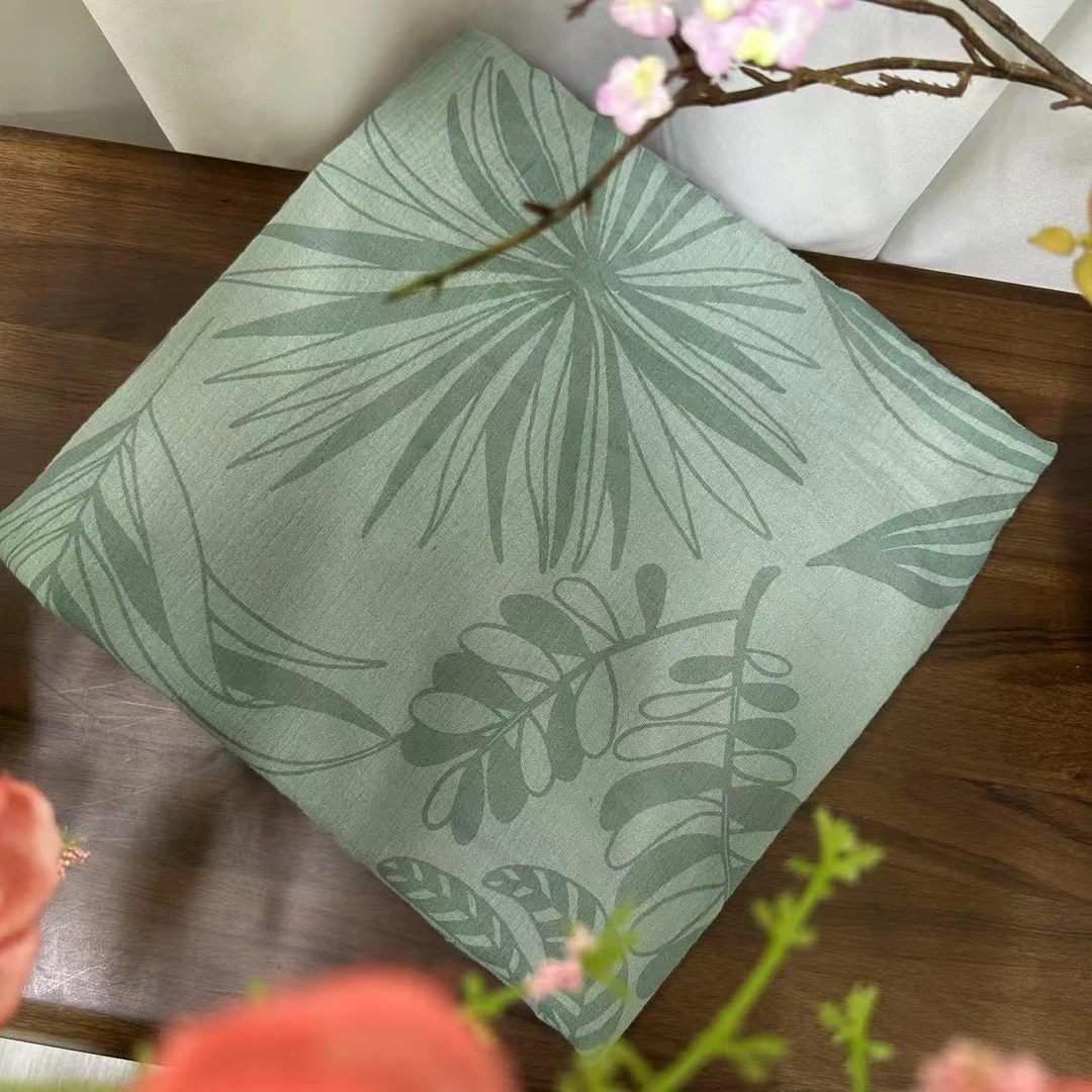 【麻▪简居】夏叶-浅绿色罗布麻睡单200*230cm