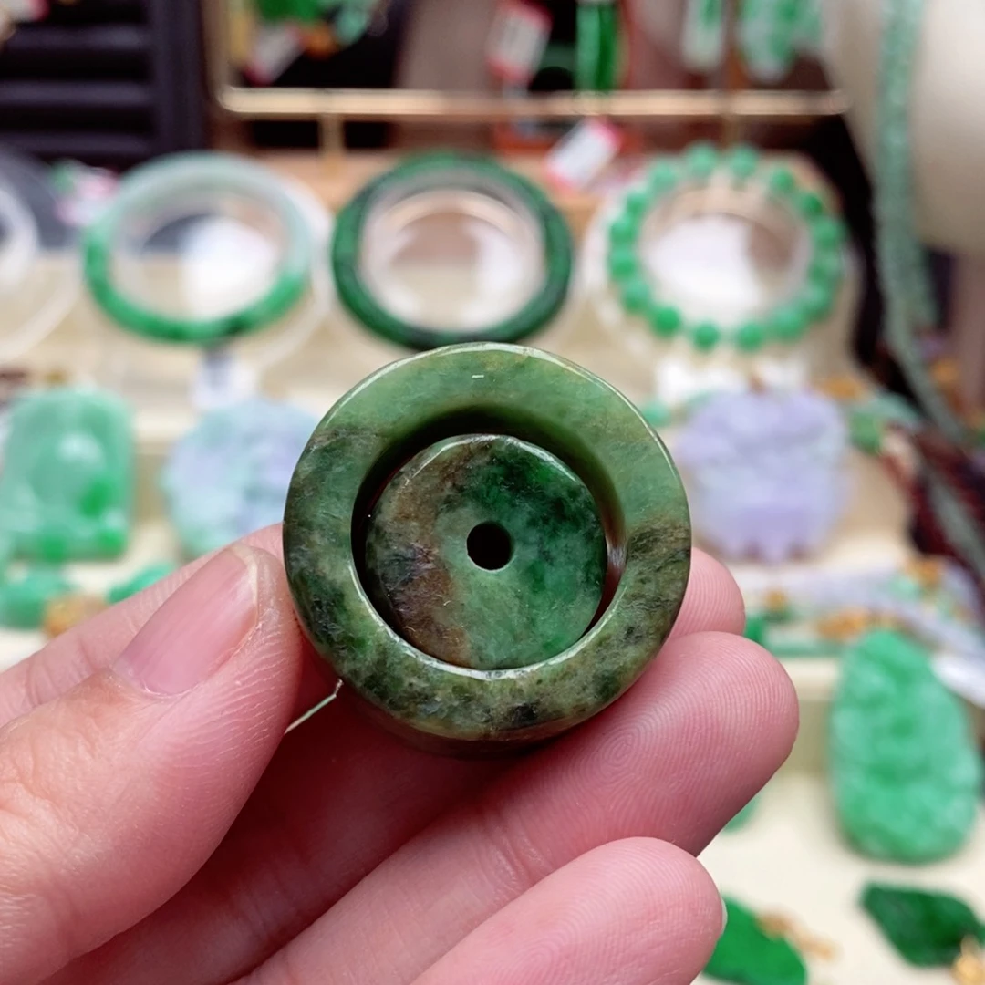 颈饰未镶嵌翡翠翡翠吊坠