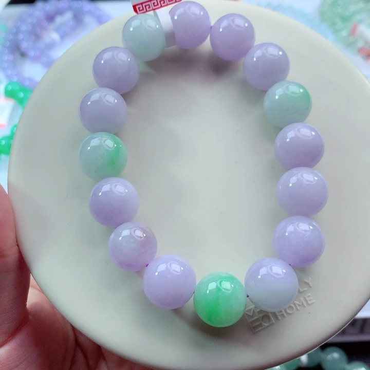 翡翠未镶嵌手链卡13