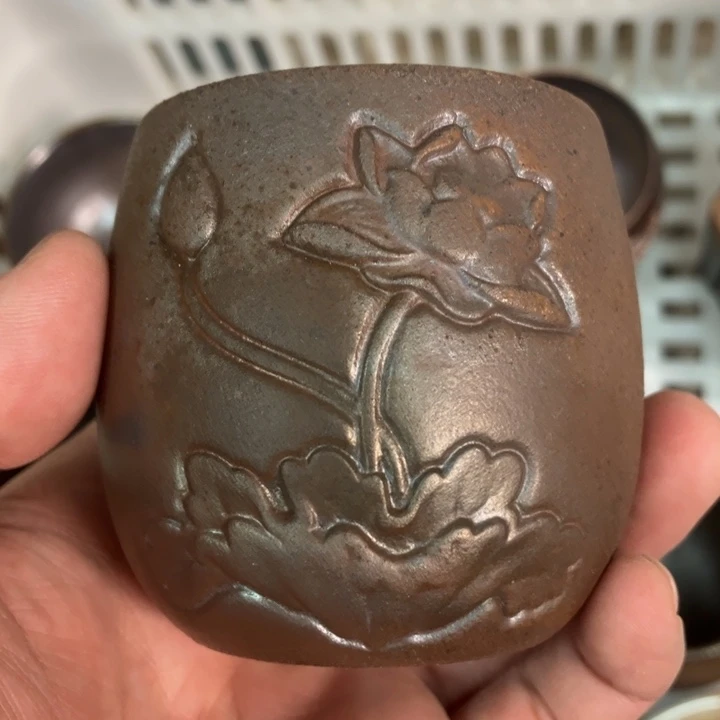柴烧茶具宝瓶大放漏