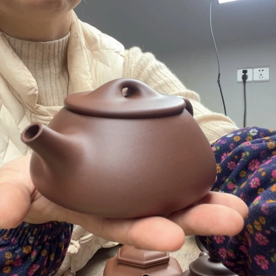 紫砂茶壶泥料底槽清