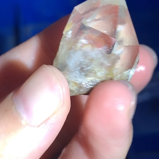 未镶嵌珠宝半成品水晶牙**压