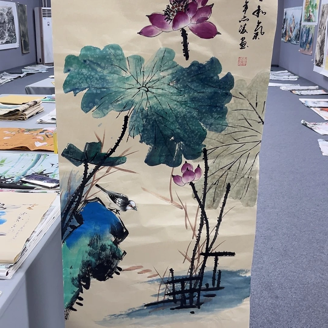 国画国画老师作品