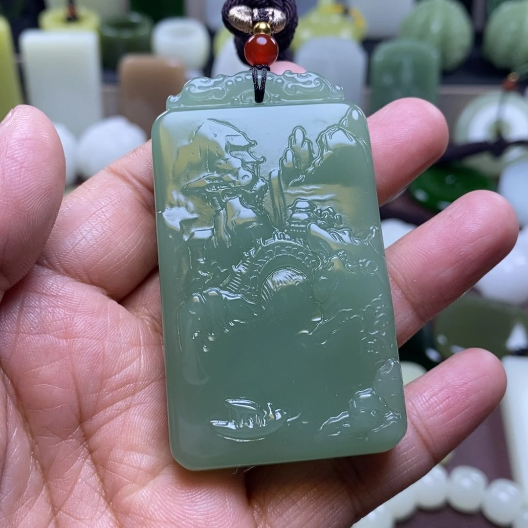 和田玉（糖玉）未镶嵌颈饰