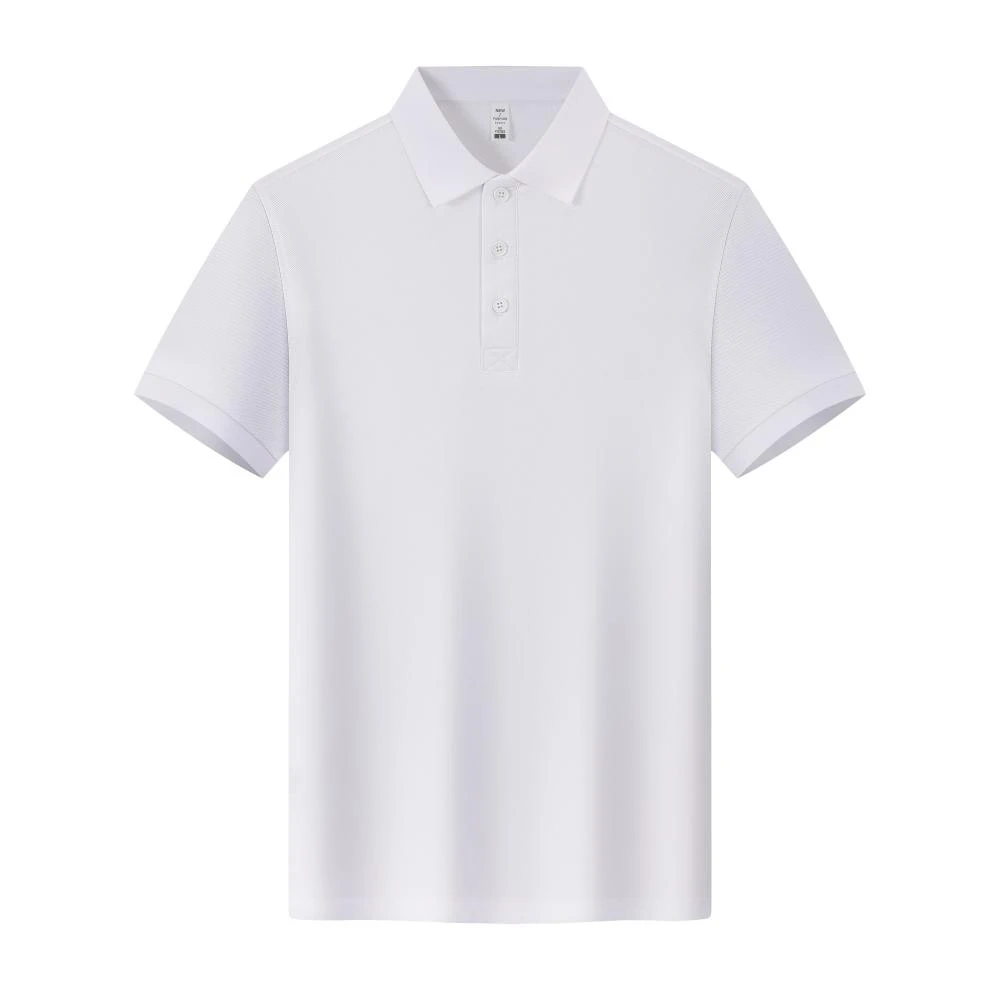 桑蚕丝翻领polo衫定制工作服短袖印字logo广告文化衫