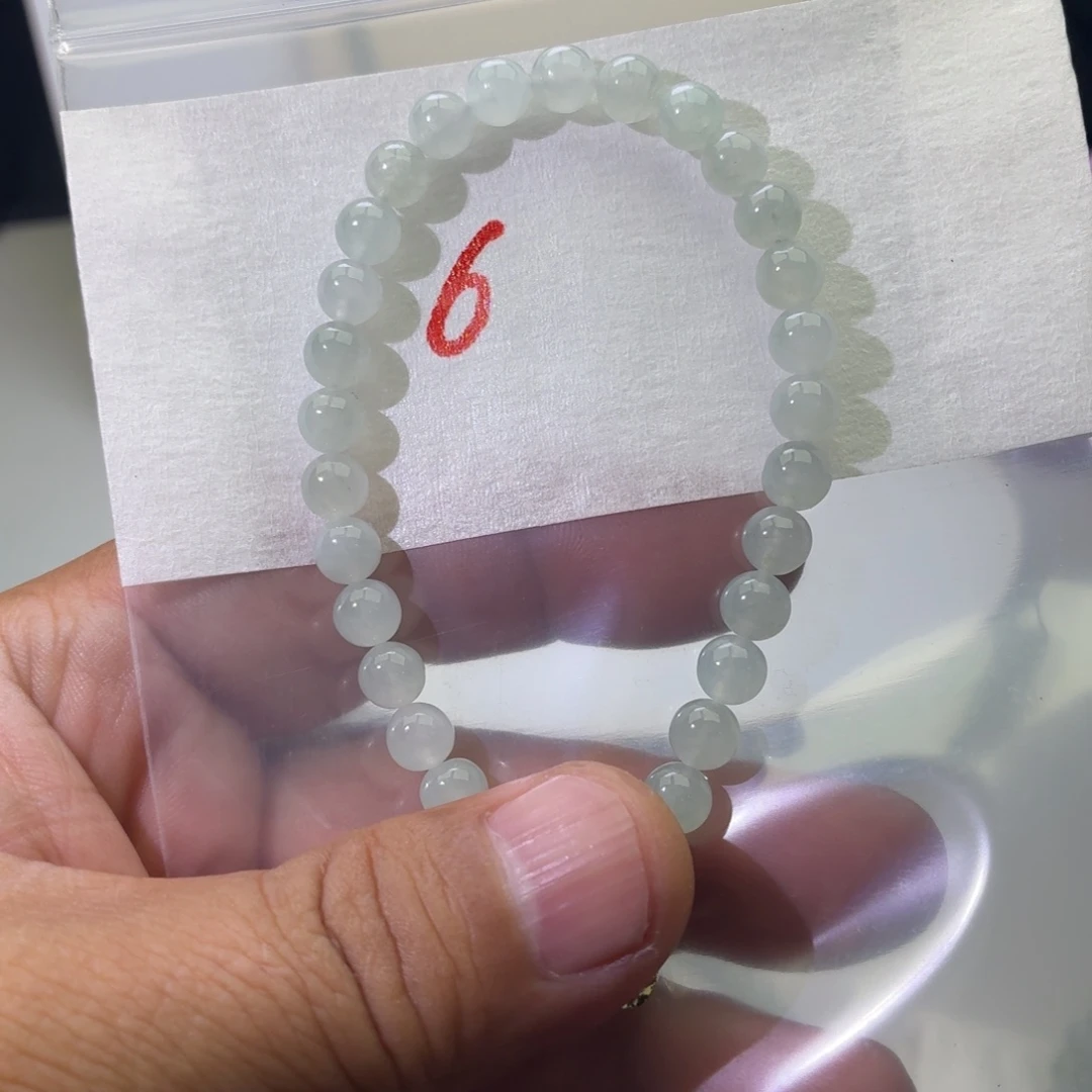 定制翡翠未镶嵌翡翠珠链