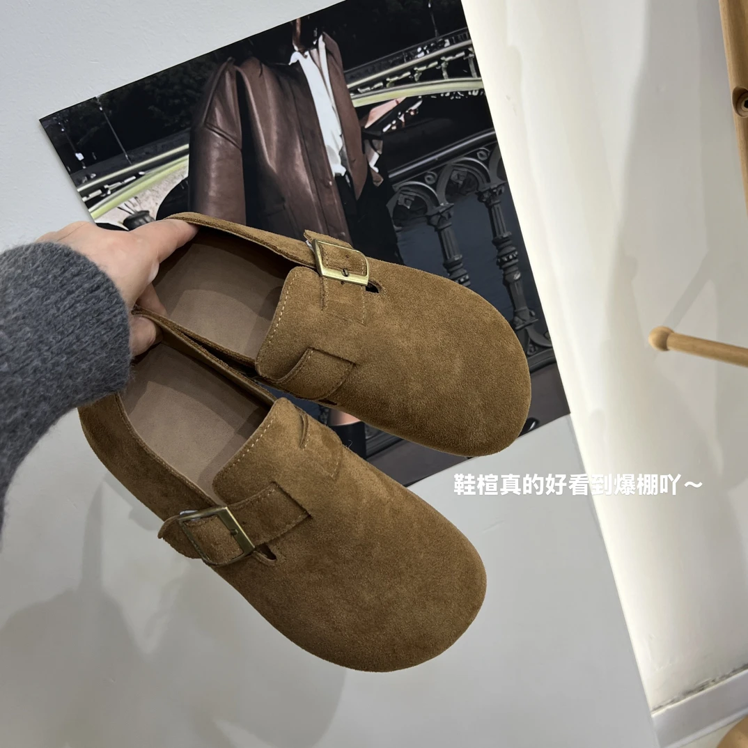 【鞠子JuZi】1029‘’穿了就不想脱‘’秋冬新品超软3cm增高博肯鞋