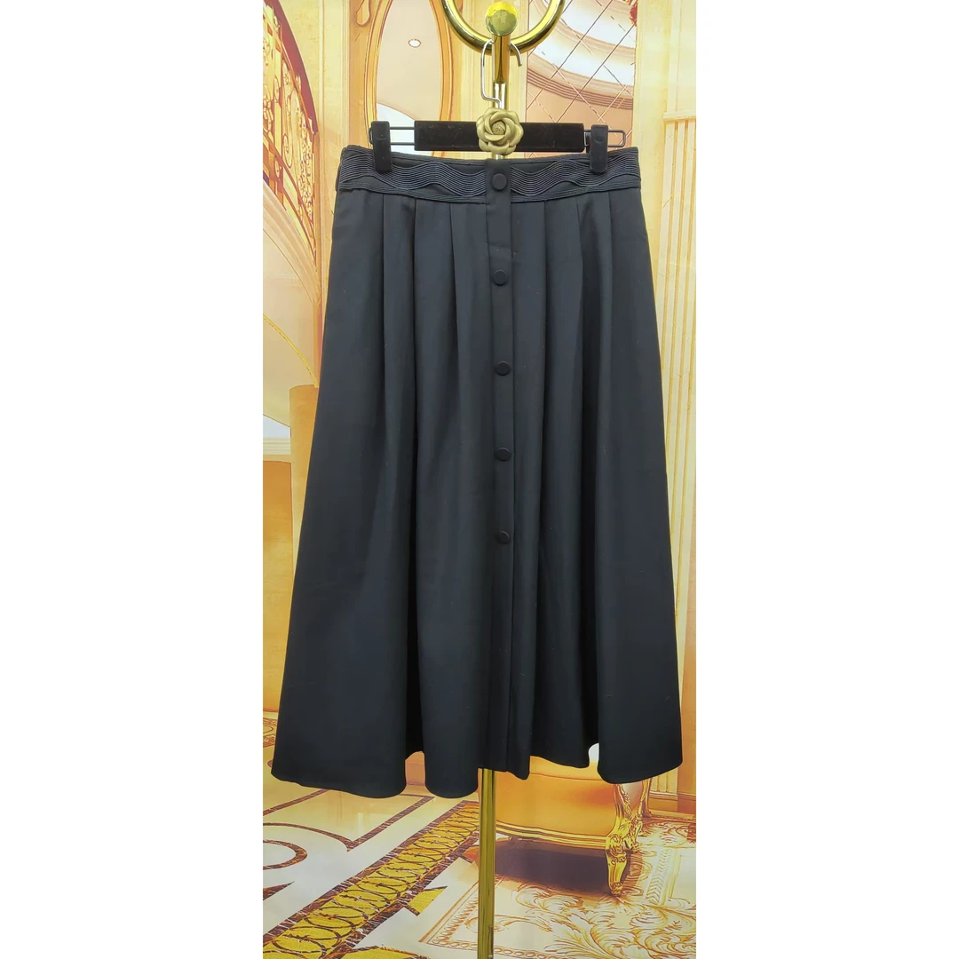 61813秋款新品女装 百搭时尚优雅半身裙中裙