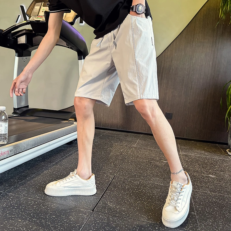 咖色男士短裤夏季2025新款爆款时尚痞帅男款五分裤痞帅百搭速干裤