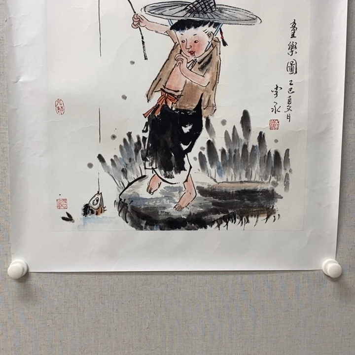 国画亲笔手绘原创