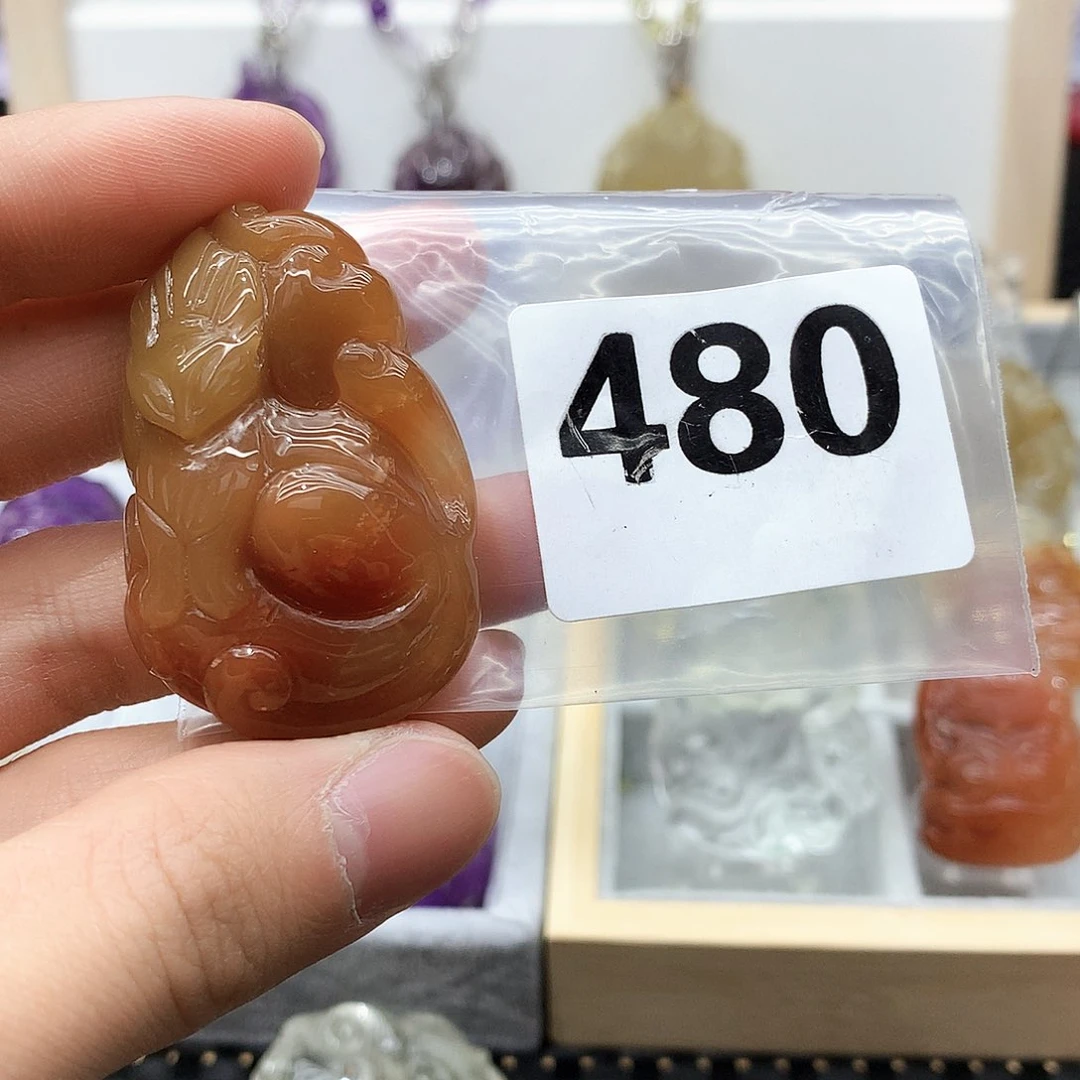 水晶颈饰未镶嵌吊坠