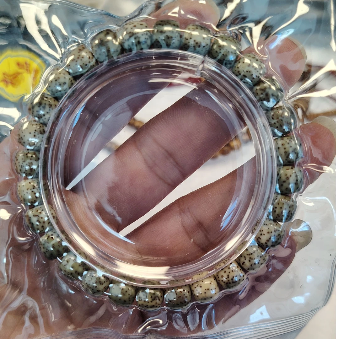 石玉精美星月手串8*7