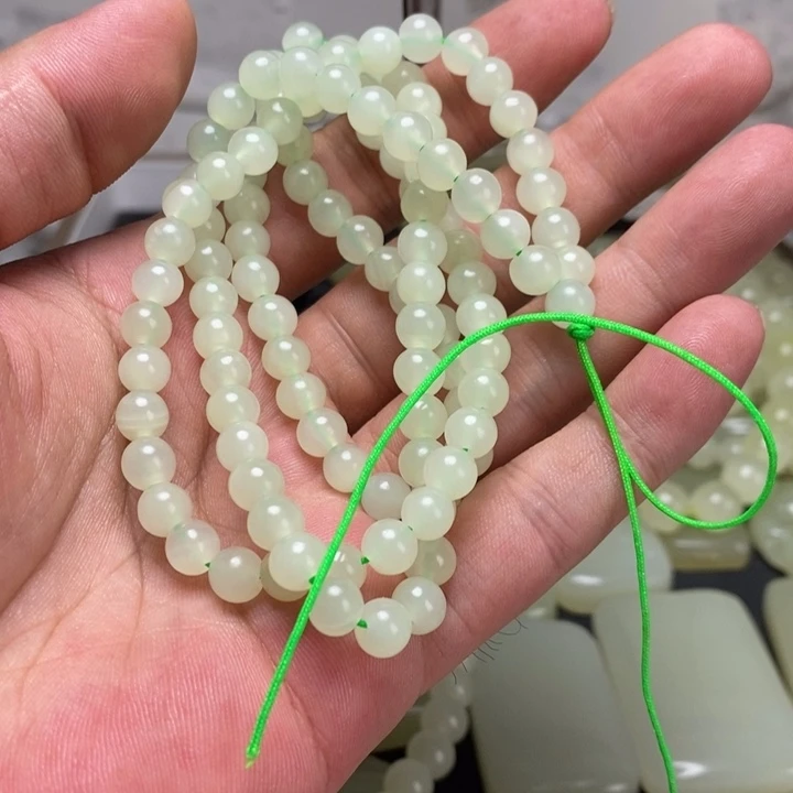 青海各尔木时尚珠链108颗