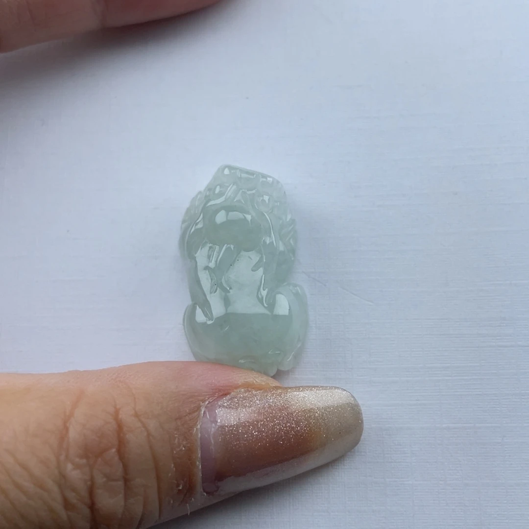 颈饰未镶嵌翡翠貔貅手链微瑕介意勿拍不退不换