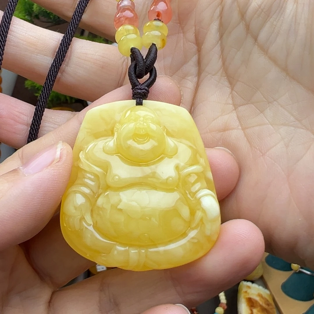 蜜蜡吊坠(赠链)未镶嵌