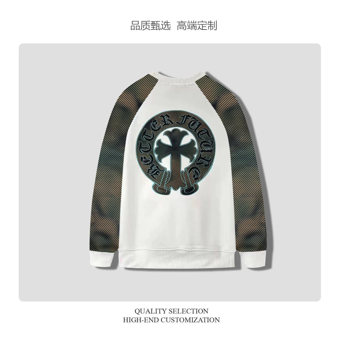 男女同款刺绣连帽卫衣秋冬必备高级感（6766）